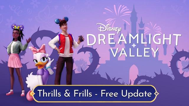 Disney Dreamlight Valley - Thrills & Frills Update Trailer | PS5 & PS4 Games