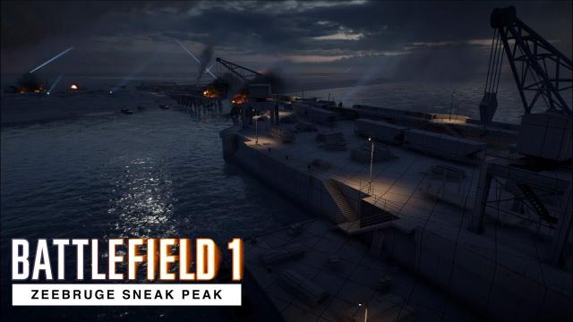 Battlefield 1 Zeebrugge  - A Sneak Peak - 4K