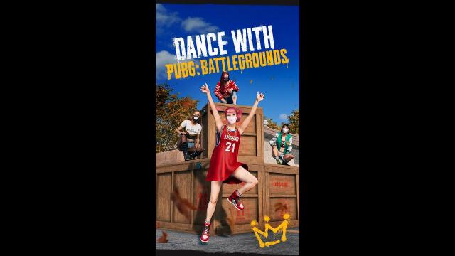 Dance on the #BATTLEGROUNDS. #PUBG #Bboombboom #Momoland #emote #shorts