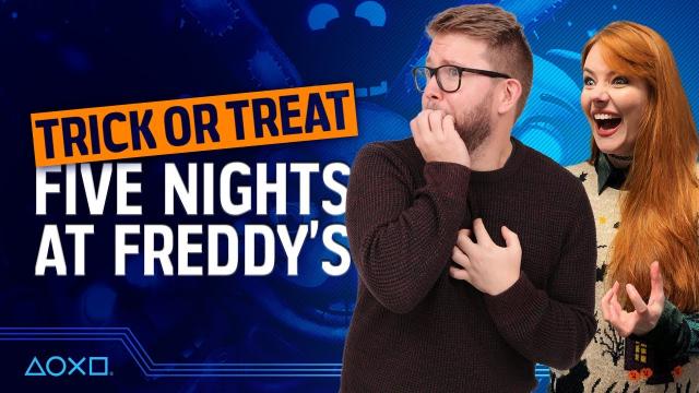 Trick or Treat HALLOWEEN FINALE - Dave Spends Five Nights at Freddy's!