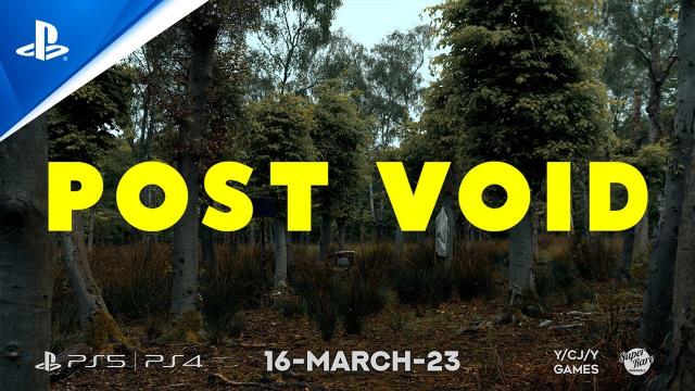 Post Void - Cinematic Release Date Trailer | PS5 & PS4 Games