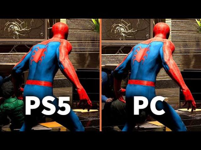 Marvel's Spider-Man - PS5 vs PC Max Settings Comparison