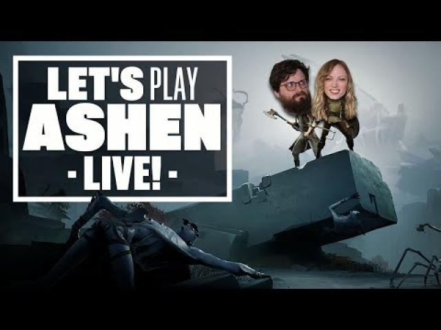 Let's Play Ashen Live: AOIFE AND JOHNNY ARE GOING ON AN ADVENTURE!