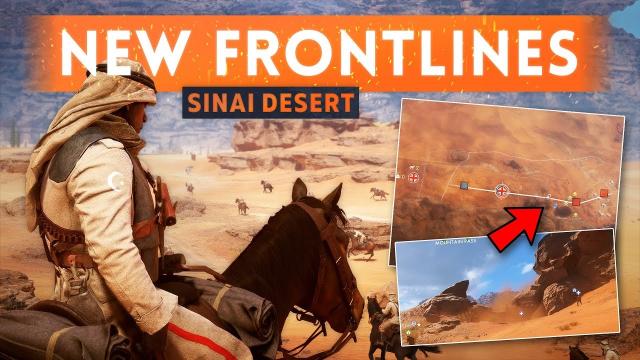 ► NEW FRONTLINES MAP: SINAI DESERT... But It Needs Work! - Battlefield 1 New FREE Content