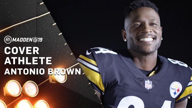 Behind the Scenes of the Madden 19 Cover – Antonio Brown