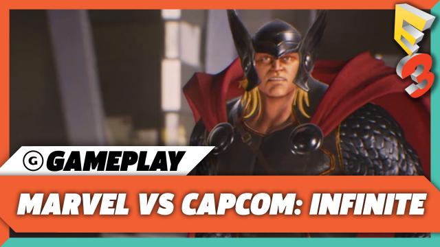 20 Minutes of Story Mode Gameplay Demo - Marvel vs. Capcom: Infinite | E3 2017
