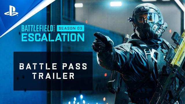 Battlefield 2042 - Season 3: Escalation – Battle Pass Trailer | PS5 & PS4 Games