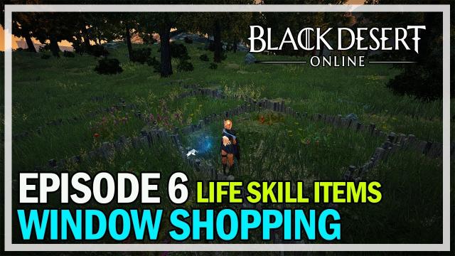 Window Shopping Episode 6 - Life Skill Items - Black Desert Online