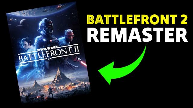 Star Wars Battlefront 2 Developer Wants It Remastered!