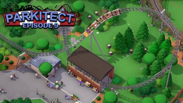 Parkitect: hydraulic Launch Coaster - EP 9 -