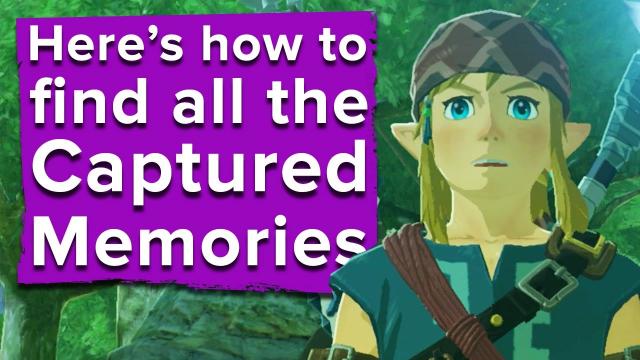 Zelda Breath of the Wild - how to get every Captured Memory
