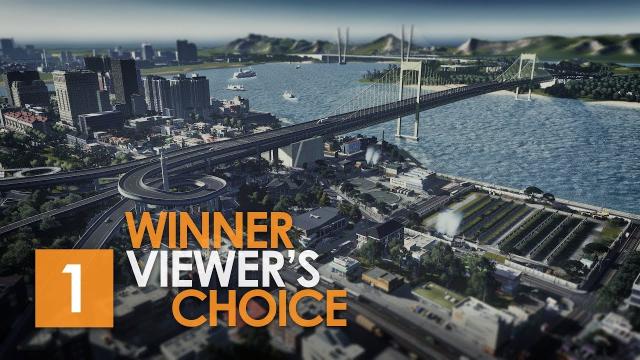 Cities Skylines: Viewer's Choice Winner #1 - Two-level Bridge [Exclusive]