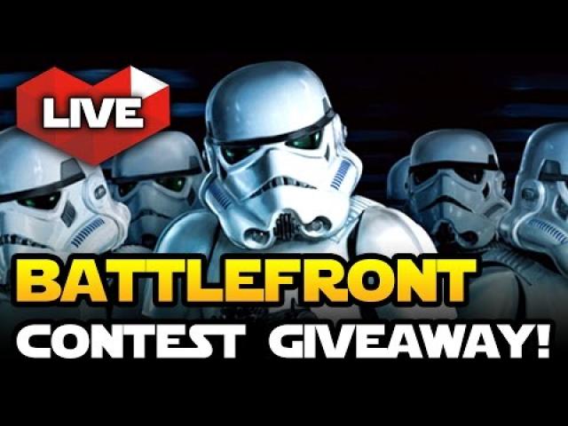 Star Wars Battlefront - LIVE STREAM WITH THE TWIN BROTHERS! Contest Giveaway! (Star Wars HQ)