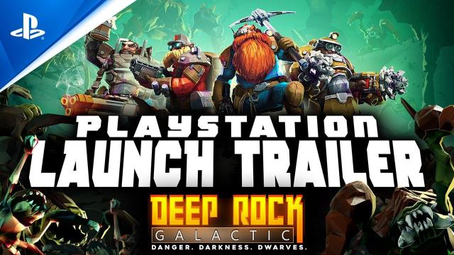 Deep Rock Galactic - Playstation Launch Trailer | PS5, PS4