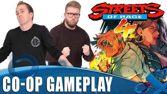 Streets Of Rage 4 - Co-op Gameplay on PS4