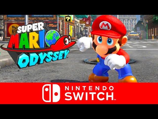 Super Mario Odyssey OFFICIAL Reveal Trailer - Nintendo Switch Presentation 2017
