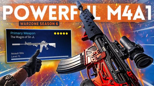 Warzone: This M4 & SP-R Loadout is DEADLY POWERFUL! (Best Class Setup)