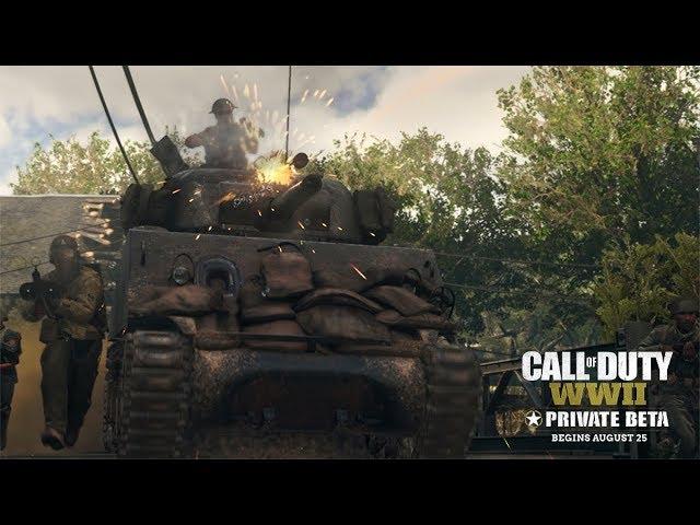 Call of Duty®: WWII - Multiplayer Private Beta-Trailer [DE]