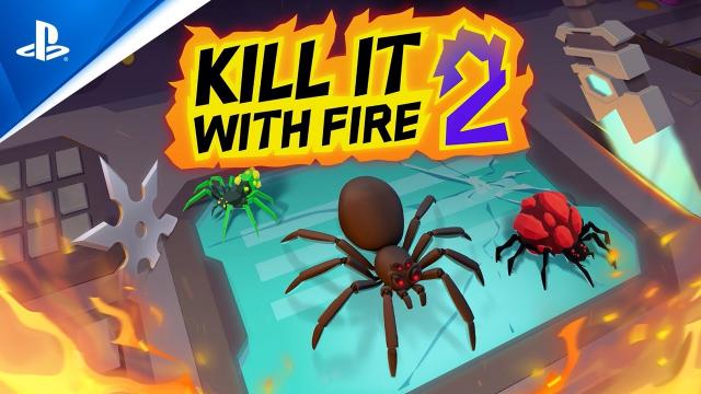 Kill It With Fire 2 - Announcement Trailer | PS5 & PS4 Games