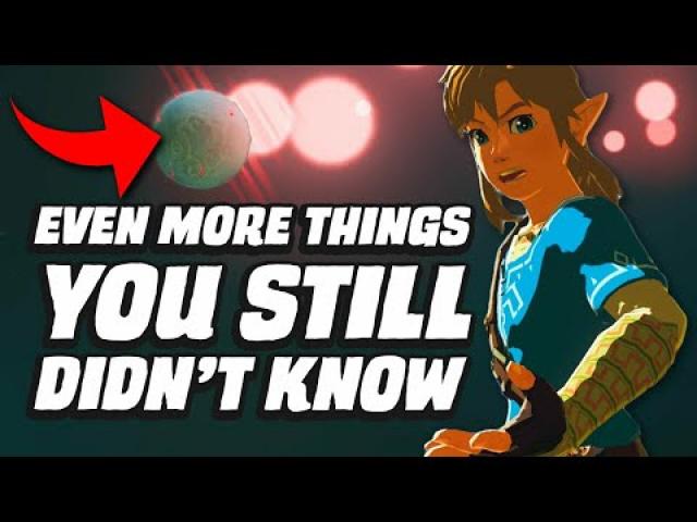 32 MORE Things You STILL Didn't Know In Zelda Breath Of The Wild