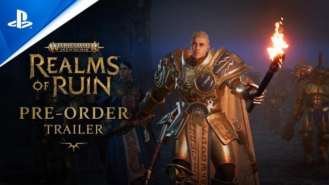 Warhammer Age of Sigmar: Realms of Ruin - Pre-order Trailer | PS5 Games