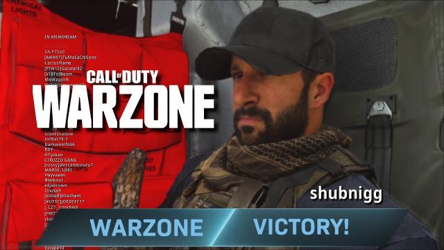 COD Warzone - Battle Royal Warzone Victory - Solo | Video #009