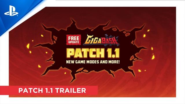GigaBash - Patch 1.1 Trailer | PS5 & PS4 Games