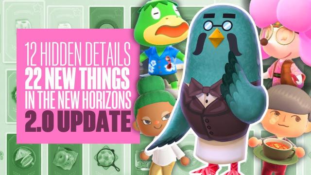 12 Hidden Details & 25 New Things In The Animal Crossing New Horizons Update 2.0
