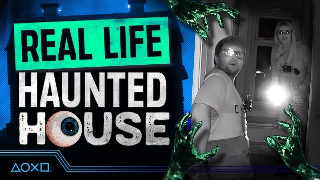 Dave And Ash Vs A Haunted House | Real Life Alone In The Dark!