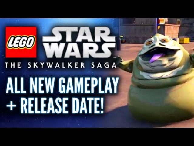 All New Gameplay and Release Date! LEGO Star Wars The Skywalker Saga Gameplay Trailer!