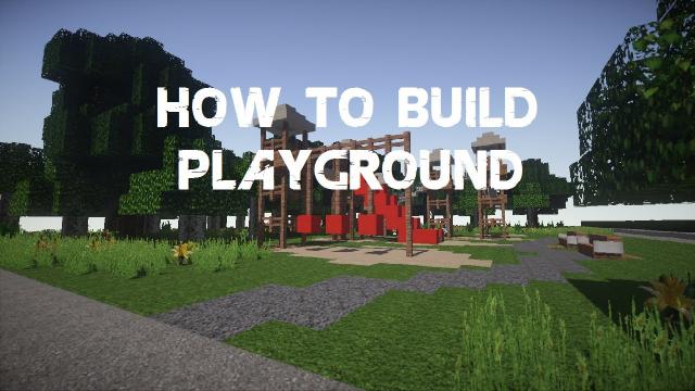 Minecraft | How to build: Playground - Part 2