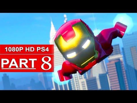 LEGO Marvel's Avengers Gameplay Walkthrough Part 8 [1080p HD PS4] - No Commentary