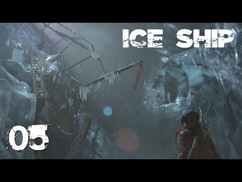 Rise Of The Tomb Raider Gameplay - Dewey Let's Play - Ice Ship - Part 5