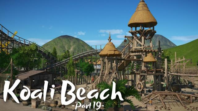 Planet Coaster - Koali Beach (Part 19) - Wooden Playground (ft. DeLadysigner & Rudi Rennkamel)