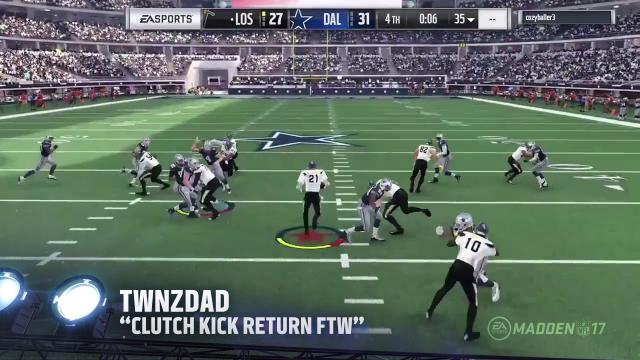 Madden 17 Gameplay | Plays of the Week 23