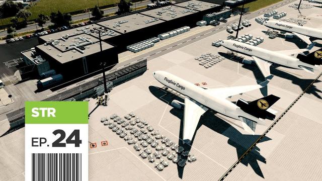 Cities Skylines: FBS International Airport — Part 24 — Finishing the Cargo Area