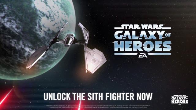 Star Wars: Galaxy of Heroes - Sith Fighter Now Available