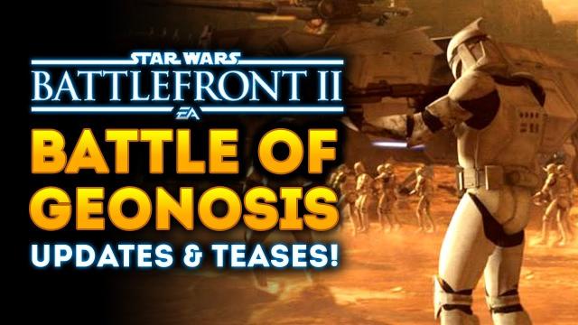 Battle of Geonosis Teases! Unlimited Heroes Event! - Star Wars Battlefront 2