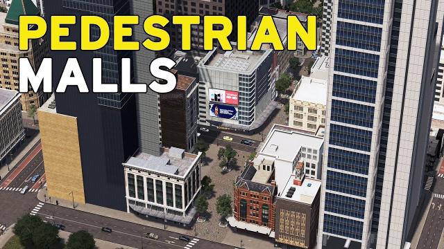 Converting Roads to Pedestrian Malls | Cities Skylines: Oceania 12