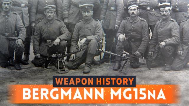 ► BERGMANN MG15 n.A MACHINE GUN! - Battlefield 1 Weapon History