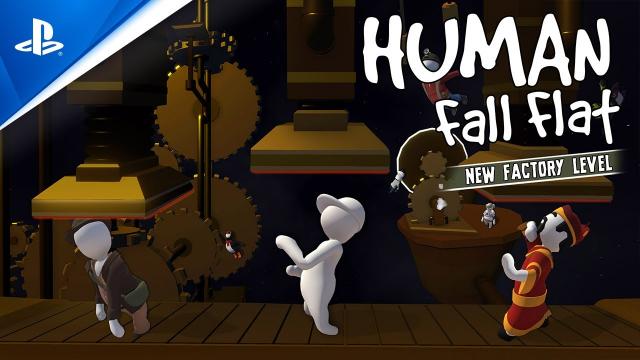 Human: Fall Flat - Factory Launch Trailer | PS4