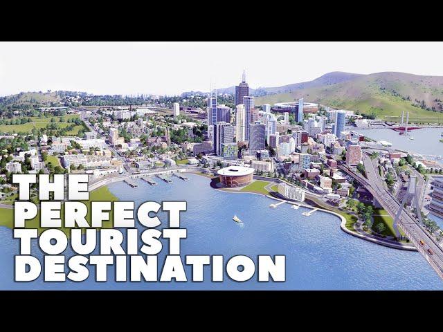 Creating the Perfect Tourist Destination | Cities Skylines: Oceania 40