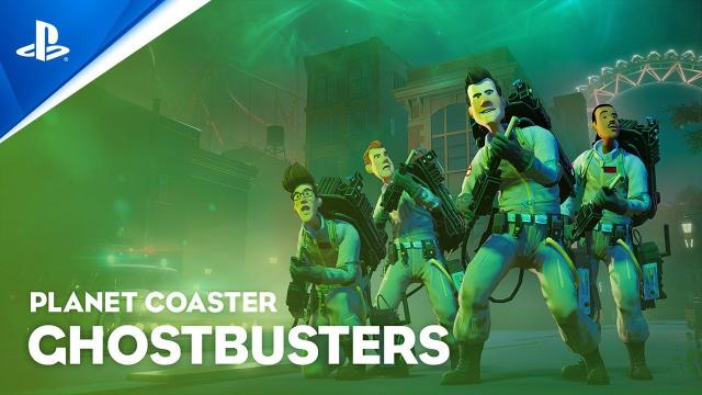 Planet Coaster: Console Edition - Ghostbusters Launch Trailer | PS5, PS4