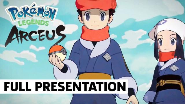 Pokemon Legends: Arceus Full Presentation (Trailer + Gameplay Breakdown)