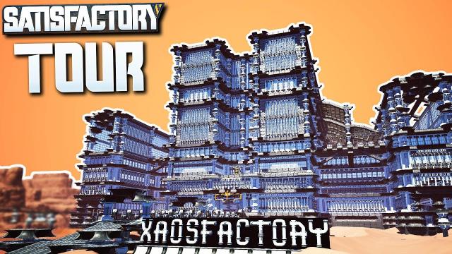 The Most BEAUTIFUL Factory Ever Built - Satisfactory Mega Base Tour