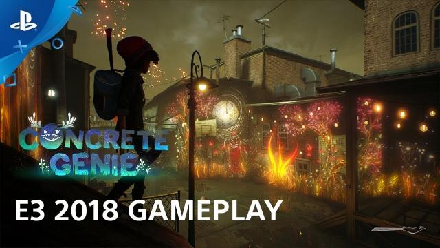 Concrete Genie E3 2018 Gameplay Demo | PlayStation Live from E3