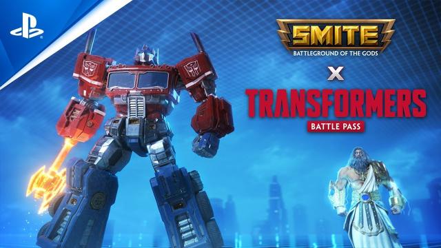 Smite - Transformers Battle Pass Trailer Reveal | PS4