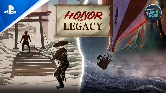 Pinball FX - Honor and Legacy Pack - Release Trailer | PS5 & PS4 Games