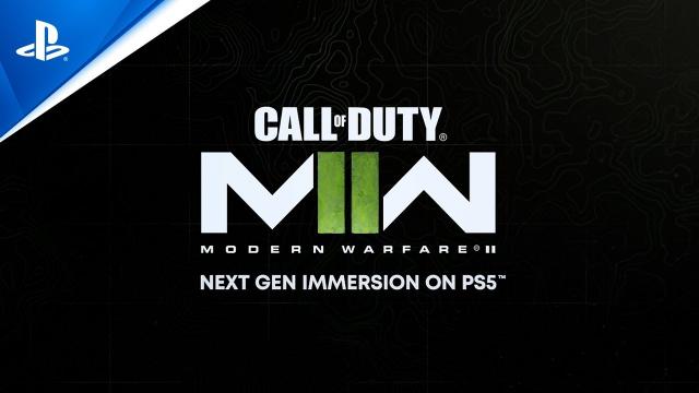 Call of Duty: Modern Warfare II - Next Gen Immersion Trailer | PS5 Games