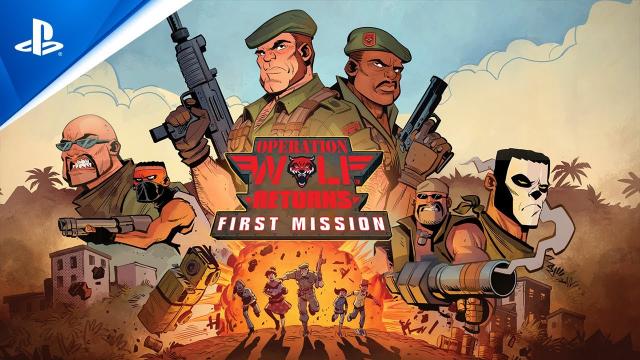 Operation Wolf Returns: First Mission - Launch Trailer | PS5 & PS4 Games